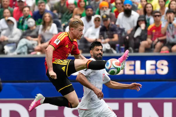 Belgium and Iran's match ends in a draw