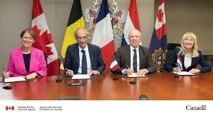 Canada, Netherlands, Belgium and France agree to further strengthen cooperation against international drug trafficking
