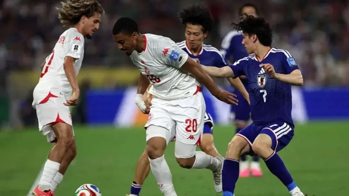 Japan's impressive 4-0 win over Tunisia