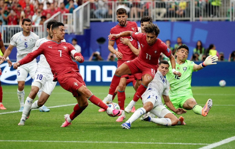 Portugal's impressive 5-0 win over Uzbekistan