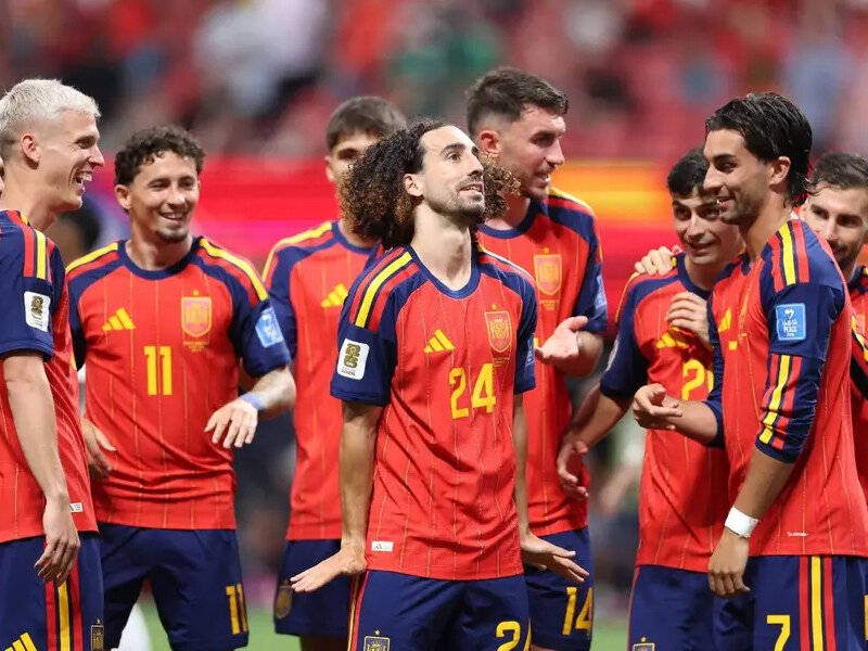 اسپین کی سعودی عرب کے خلاف 4-0 کی شاندار فتح