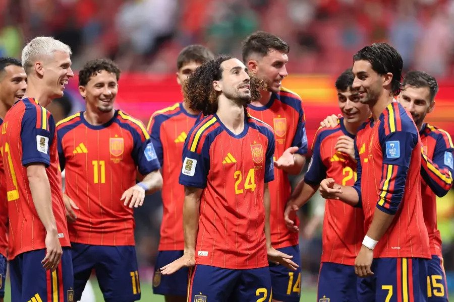 Spain's impressive 4-0 victory over Saudi Arabia