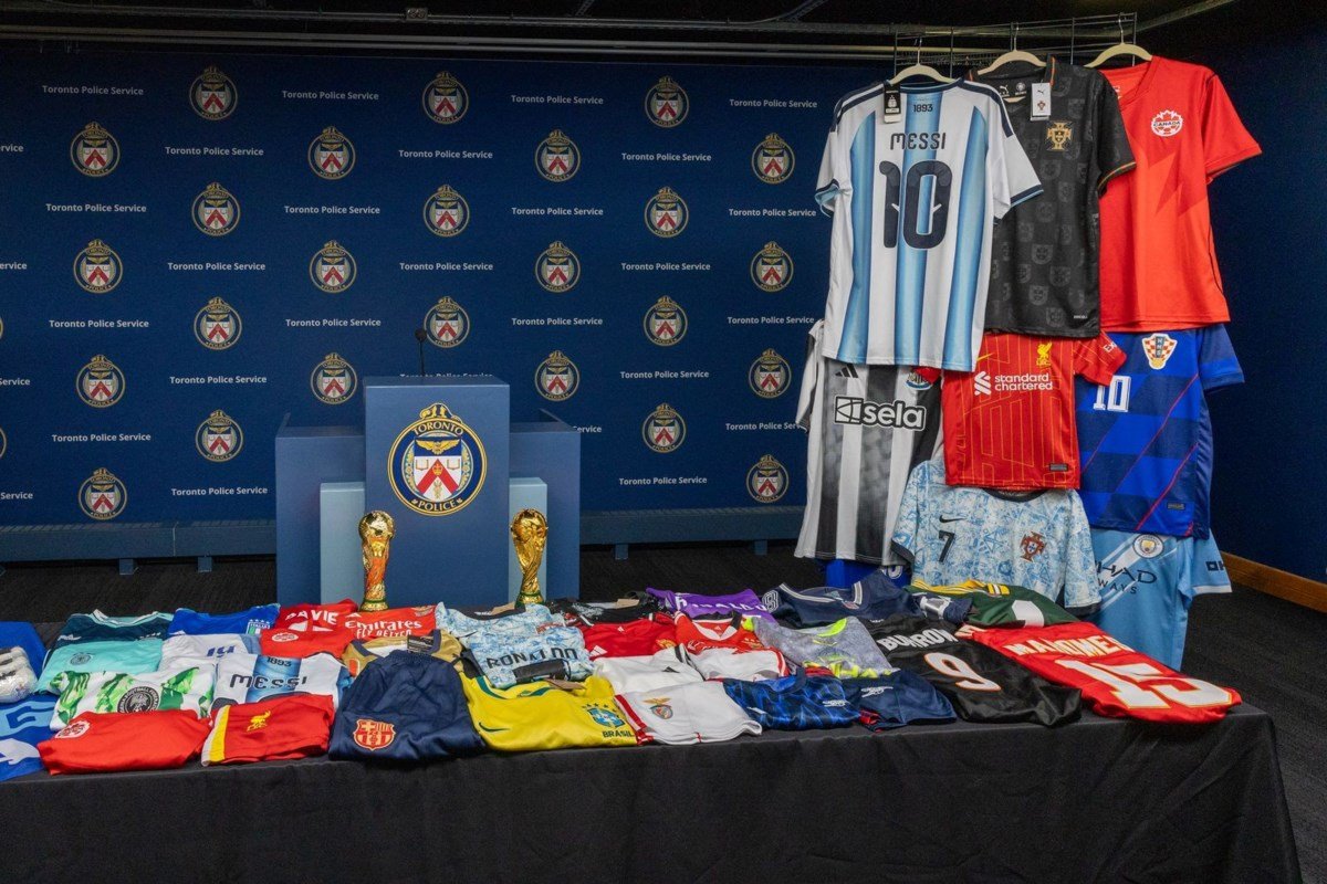 Toronto police seize over $3.5 million worth of counterfeit sports equipment in major operation ahead of World Cup 2026